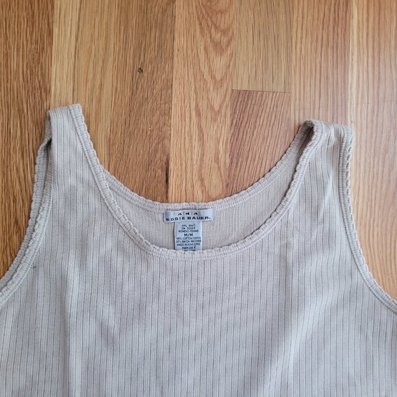 Eddie Bauer Khaki Colored Tank Top, Size M - Picture 3 of 3